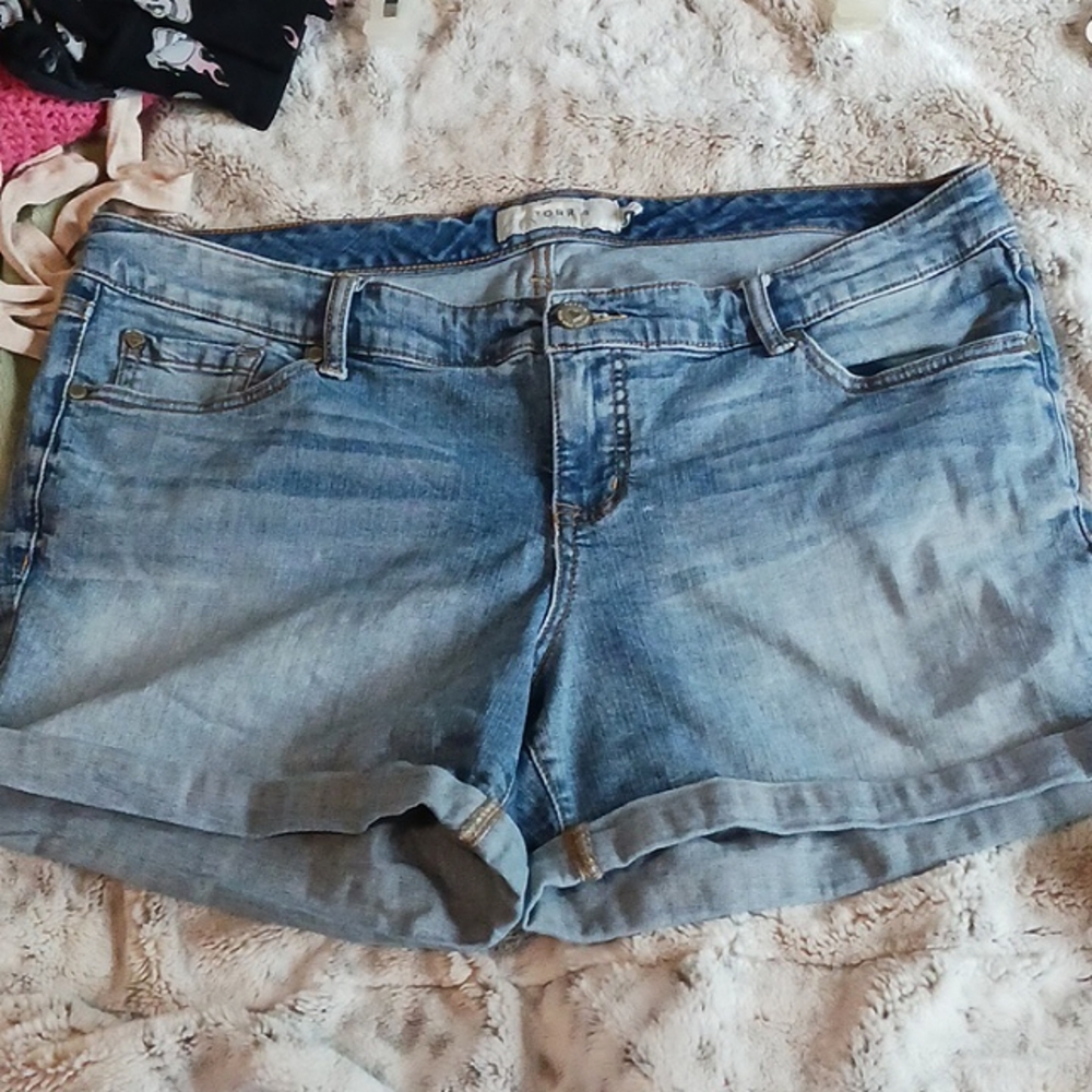 Torrid Jean shorts